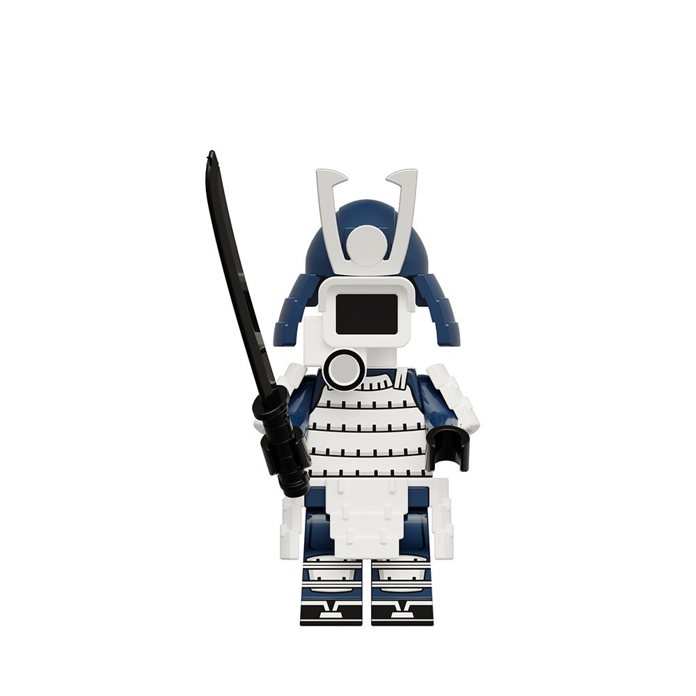 Samurai Watchman Minifigures Lego Compatible Skibidi Toilet Minifigure