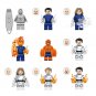 Silver Surfer Thing Mister Fantastic Minifigures Lego Compatible The Fantastic Four First Steps Set