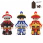 3pcs Song Dynasty Soldier Minifigures Lego Compatible China Military Sets