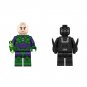 Black Noir and Lex Luthor Minifigures Lego Compatible Superman movie Set