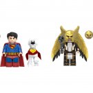 Superman and Hawkgirl Minifigures Lego Compatible Superman Movie Sets