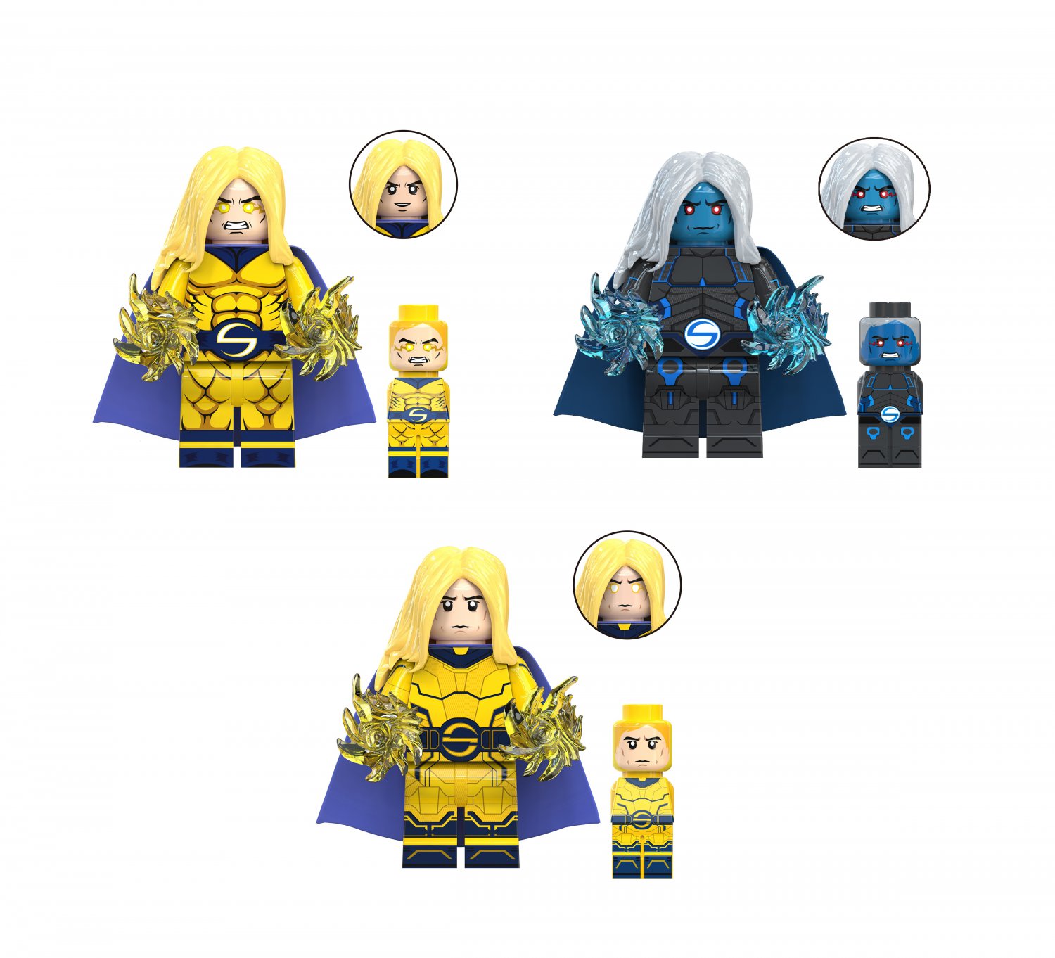 3pcs Sentry Minifigures Lego Compatible The New Avengers Sets