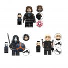 Winter Soldier Yelena and Taskmaster Minifigures Lego Compatible Thunderbolts Movie Sets