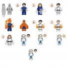 13pcs The Fantastic Four 4 Character Minifigures Lego Compatible Super Heroes Movie Sets