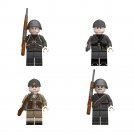 Italian Beretta Carcano Garibaldi Brigade Soldier Minifigures Lego Compatible WW2 Sets