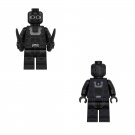 2pcs Black Noir Minifigures Lego Compatible 2025 Superman movie Sets