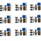 9pcs Roman Heavy infantry Minifigures Lego Compatible Roman legion Sets