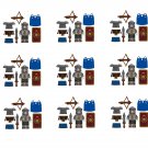 9pcs Roman crossbowman Minifigures Lego Compatible Roman legion Sets