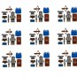 9pcs Roman crossbowman Minifigures Lego Compatible Roman legion Sets