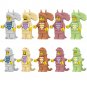 Triceratops boy and Dinosaur boy Minifigures Lego Compatible Dinosaur Sets