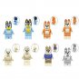 Bandit Bingo Judo Wendy Minifigures Lego Compatible Bluey season 1 Sets