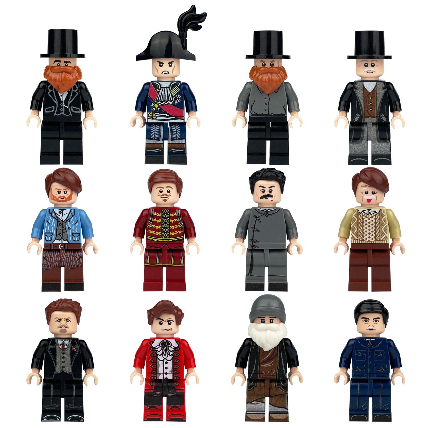 World-famous Painter Poet Writer Minifigures Lego Compatible Celebrity Sets