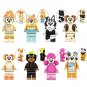 Aunt Frisky Coco Calypso Mia Red Minifigures Lego Compatible Bluey season 1 Sets