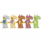 Multicolour Triceratops Boy Minifigures Lego Compatible Dinosaur clothing sets