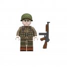 U.S 101st Air Assault Thompson Minifigures Lego Compatible WW2 military Minifigure