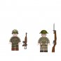 British infantry and U.S Airborne 101st M1 Carbine Minifigures Lego Compatible WW2 Sets