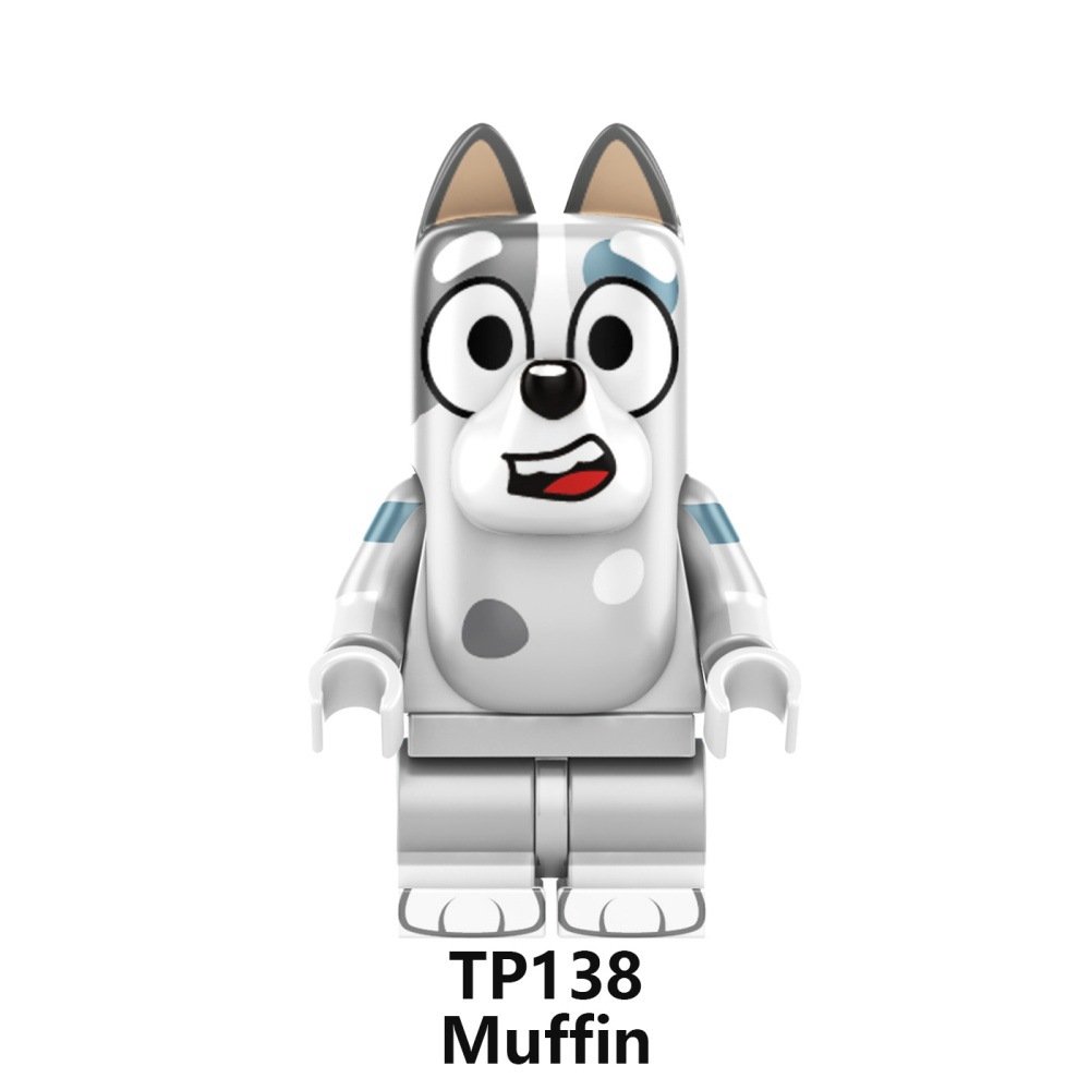 Muffin Minifigures Lego Compatible Bluey Minifigure