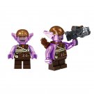 2pcs Gleck Minifigures Lego Compatible Ninjago Wu's Battle Dragon Sets