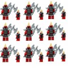 9pcs Dragonian Scout Minifigures Lego Compatible Ninjago Dragonian Storm Village Sets