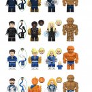 Mister Fantastic Thing Invisible Woman Minifigures Lego Compatible The Fantastic Four Set