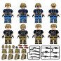 America Mercenary Soldier Minifigures Lego Compatible Modern Military Sets