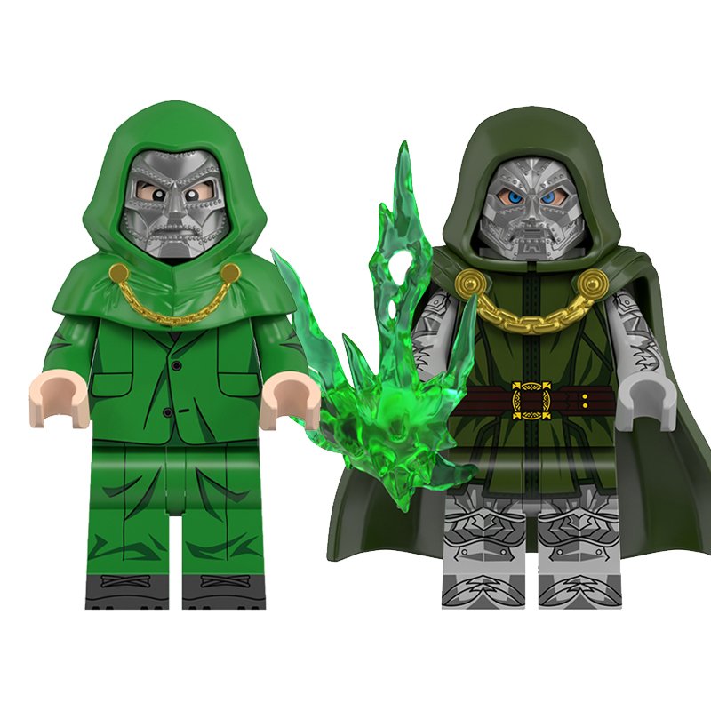 Doctor Doom Stark Version Minifigures Lego Compatible The Fantastic Four First Steps Set