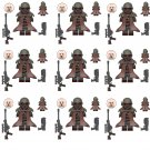 9pcs Elite Ranger Minifigures Lego Compatible Fallout New Vegas Sets