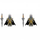 2pcs Arthas Menethil Frostmourne Minifigures Lego Compatible World of Warcraft Sets