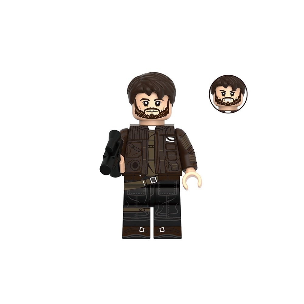 Cassian Andor Minifigures Lego Compatible Star Wars movie Minifigure