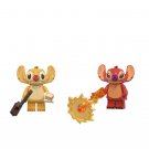 Evile and Reuben Minifigures Lego Compatible Lilo & Stitch 2 Sets