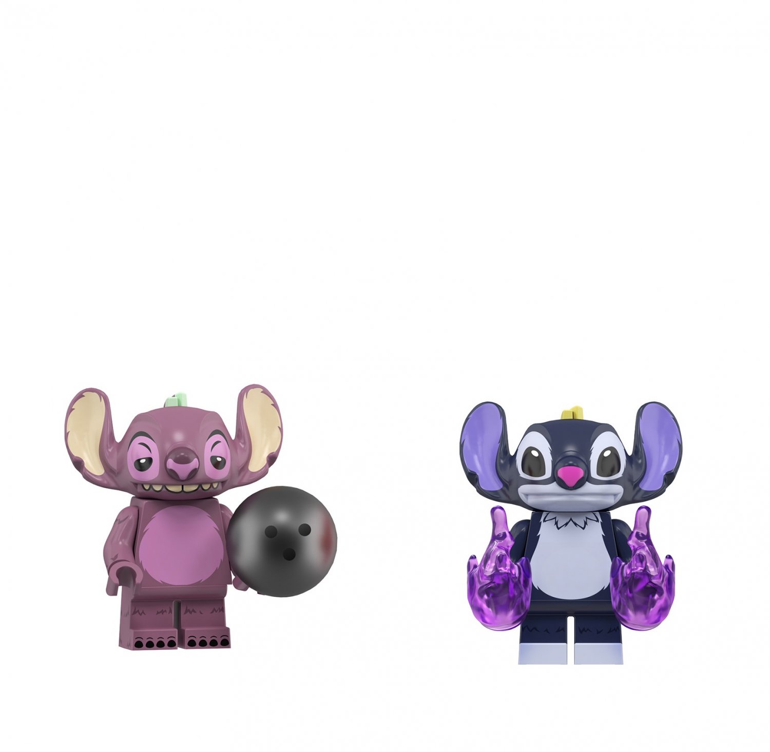 Woops and The Dark Terminator Minifigures Lego Compatible Lilo & Stitch 2 Sets