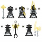 Forbidden Five Nokt Kur Rox Zarkt Drix Minifigures Lego Compatible Ninjago Sets