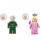 Glinda and The Wonderful Wizard of Oz Minifigures Lego Compatible Wicked For Good Sets