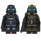 2pcs Helldivers B22 and Helldivers B16 Minifigures Lego Compatible Helldivers 2 Sets