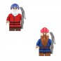Grumpy and Bashful Minifigures Lego Compatible Snow White movie Sets