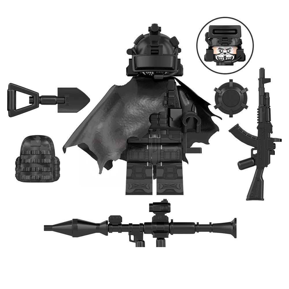 Navy SEALs Engineer Minifigures Lego Compatible Special Force Minifigure