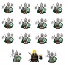 15pcs Riders of Rohan Hama Minifigures Lego Compatible The Lord of the Rings movie Sets
