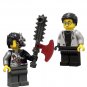 2pcs Cyrus Borg Minifigures Lego Compatible Ninjago Sets