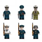 WW2 German Navy lieutenant Soldier Minifigures Lego Compatible WW2 Navy Sets
