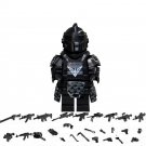Black Eagle Level 7 Equipment Set Minifigures Lego Compatible War games Sets