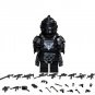 Black Eagle Level 7 Equipment Set Minifigures Lego Compatible War games Sets