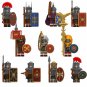 11pcs Legio I Adiutrix‌ Centurion Royal Guard Minifigures Lego Compatible Ancient Rome Sets
