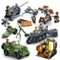 Germany howitzers Soviet Union Fighting Vehicle&acirc;�� Minifigures Lego Compatible Battle of Berlin Set