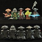 10pcs Forbidden Five Member Minifigures Lego Compatible Ninjago Sets