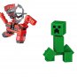Creeper and Skeleton Trap Horse Zombie Horse Minifigures Lego Compatible Minecraft Sets