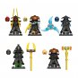 Nokt Zarkt Rox Kur Drix Ninjago Minifigures Lego Compatible New Forbidden Five Sets