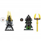 2pcs Zarkt Minifigures Lego Compatible Ninjago Forbidden Five Sets