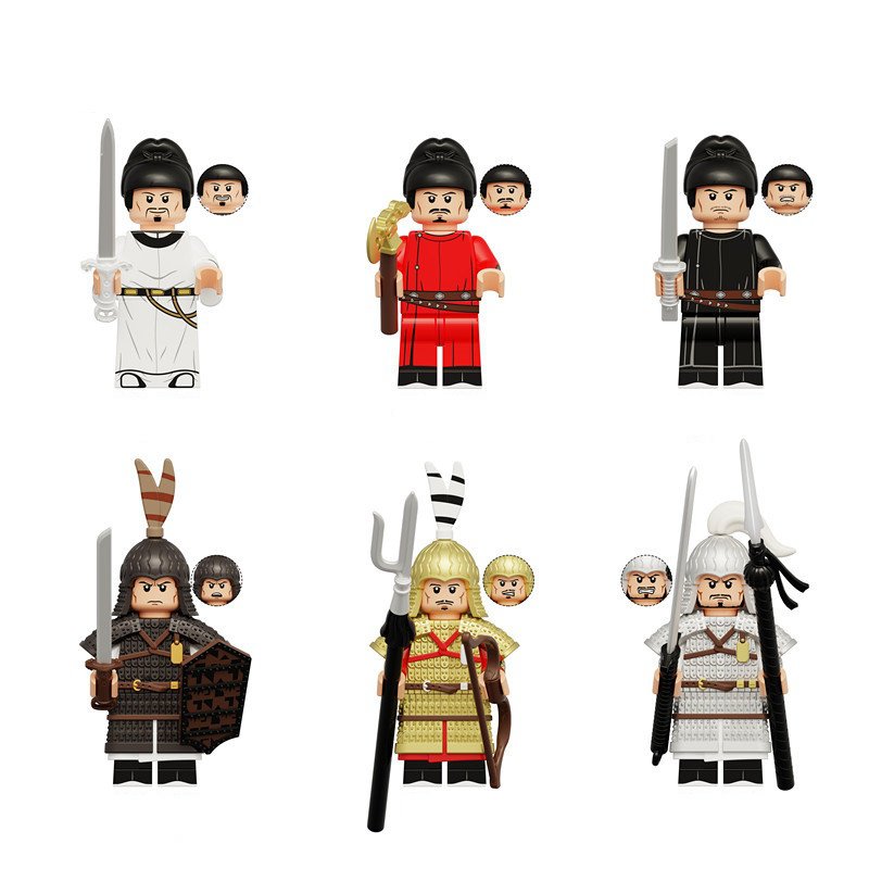 Li Bai Bad people Shenwu Army Right Xiaowei Minifigures Lego Compatible China Military Set