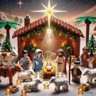 The Nativity Blocks Christ baby Minifigures Lego Compatible Toledot Yeshu Set
