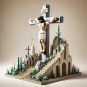 Christ Death by Crucifixion Minifigures Lego Compatible Minifigure